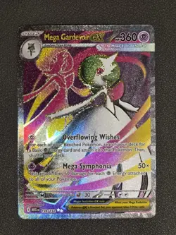 Pokemon TCG Mega Gardevoir ex 159/132 Ultra Rare Mega Evolution Base Set NM/M - Image 1