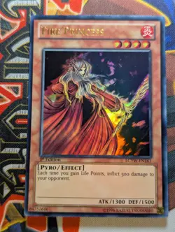 Fire Princess - LCYW-EN161 - Ultra Rare - Yugioh 1st Ed - LP - Image 1