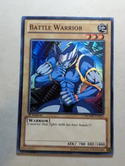 Battle Warrior NUMH-EN025 Super Rare 1st Edition VLP - Image 1
