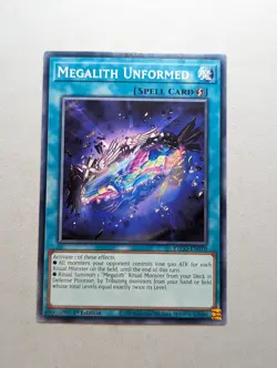 YUGIOH ETCO-EN070 Megalith Unformed Common - Image 1