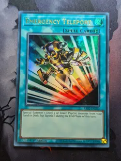 Yu-Gi-Oh! - Emergency Teleport - RA02-EN053 - Ultra Rare - 1st Edition - Image 1