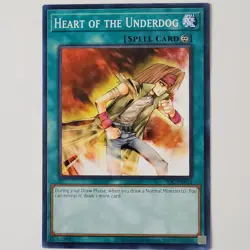 Heart of the Underdog - IOC-EN032 - NM/VLP - Common - Unlimited - Yugioh (25th) - Image 1