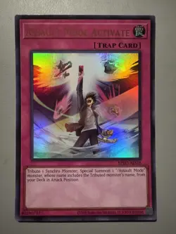 YUGIOH ASSAULT MODE ACTIVATE ASIA ENGLISH BPRO-AES16 ULTRA RARE (ASSIST PACK) - Image 1