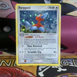 Pokemon Porygon2 Holo Rare Card 12/115 EX Unseen Forces LP - Image 1