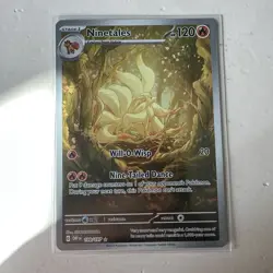 Ninetales 199/197 Obsidian Flames Illustration Rare NM Pokemon Card - Image 3