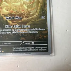 Ninetales 199/197 Obsidian Flames Illustration Rare NM Pokemon Card - Image 5