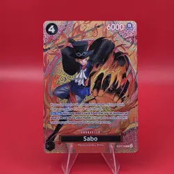 Sabo (P-105) (SP) - Adventure On Kami's Island (OP15-EB04) TCG English Card - Image 1