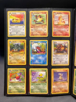 Jungle Set Complete Uncommon and Common Pokemon Cards Bundle Vintage 1999 WOTC - Image 2