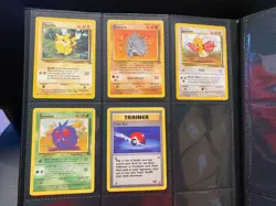 Jungle Set Complete Uncommon and Common Pokemon Cards Bundle Vintage 1999 WOTC - Image 4