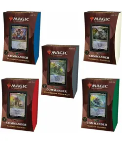 MTG Commander Decks 2021 Strixhaven School of Mages Full Case / Set of 5 SEALED - Image 1