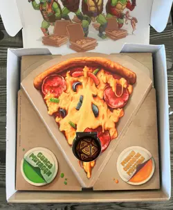 MTG Pizza Bundle Teenage Mutant Ninja Turtles TMT Magic the Gathering Open Box - Image 2