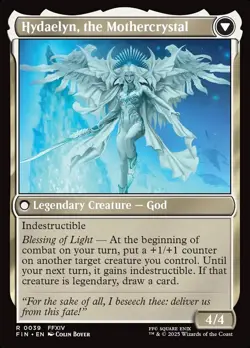 [MTG] Venat, Heart of Hydaelyn // Hydaelyn, the Mothercrystal (0039) (FIN) NM - Image 2