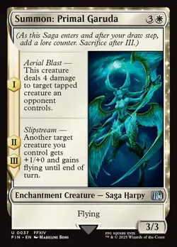 [MTG] Summon: Primal Garuda (0037) (FIN) NM - Image 1