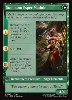 [MTG] Esper Origins // Summon: Esper Maduin (0185) (FIN) NM - Image 2