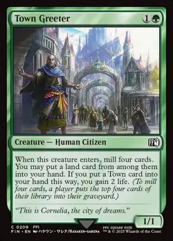 [MTG] Town Greeter (0209) (FIN) NM - Image 1