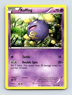 Koffing (56) 56/135 Plasma Storm Non Holo Pokemon Card NM/LP - Image 1