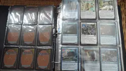 Magic the gathering job lot + binder...not full, - Image 3