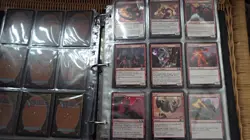 Magic the gathering job lot + binder...not full, - Image 4