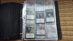 Magic the gathering job lot + binder...not full/ - Image 2