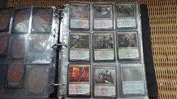 Magic the gathering job lot + binder...not full/ - Image 3