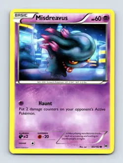 Misdreavus 65/162 XY - BREAKthrough Non Holo Pokemon Card NM/LP - Image 1