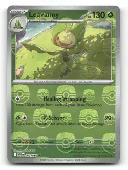 Leavanny (Master Ball Pattern) 003/086- SV: White Flare - Pokemon Card NM/M - Image 1