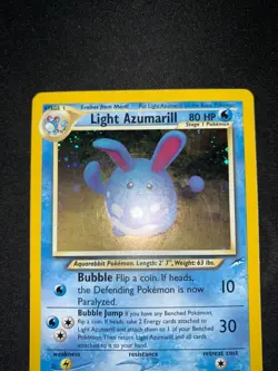 Pokemon - Light Azumarill 13/105 - Neo Destiny - Holo ENG - Image 3