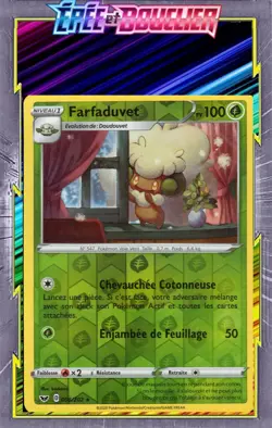 Farfaduvet Reverse-EB01:Epee et Bouclier- 006/202 -Carte Pokemon Neuve Francaise - Image 1
