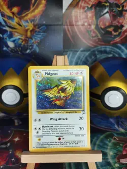 Pokemon Karte Pidegot Base Set 2 14/130 Tauboss WOTC Holo PSA EN PL - Image 1