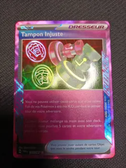 Carte Pokemon Tampon Injuste 165/167 Mascarade Crepusculaire - Image 1