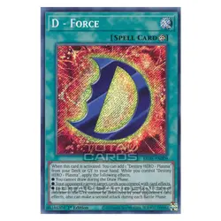 Yu-Gi-Oh! - Brothers of Legend - D - Force (Secret Rare) BROL-EN009 - Image 1