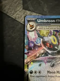 Pokemon TCG Umbreon ex 060/131 Prismatic Evolutions Double Rare Holo Card - NM - Image 5