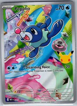 Popplio 045 ME: Mega Evolution Promo - Pokemon Card - NM - Image 1