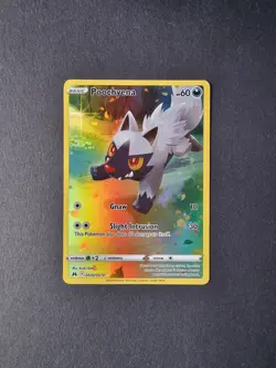 GG33/GG70 Poochyena Crown Zenith Galarian Gallery Sword Shield Pokemon Card TCG - Image 1