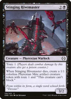 Stinging Hivemaster | #110 | ONE | MTG | Regular | MP - Image 1