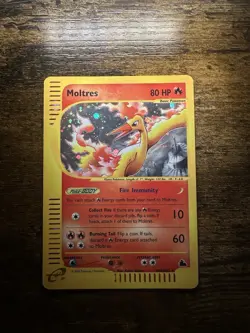 Moltres - H20/H32 - Pokemon Skyridge Holo Rare Card - Image 1