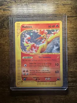 Moltres - H20/H32 - Pokemon Skyridge Holo Rare Card - Image 3