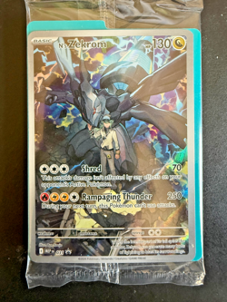 Pokemon TCG Ascended Heroes ETB N’s Zekrom 031 Black Star Promo SEALED NM - Image 1