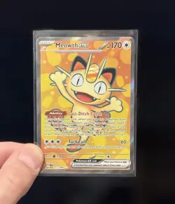 Pokemon Meowth ex 107/088 Ultra Rare Perfect Order 2026 NM - Image 1