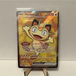 Pokemon Meowth ex 107/088 Ultra Rare Perfect Order 2026 NM - Image 2
