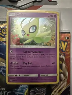 Cosmic Eclipse Pokemon 3 Pack Blister Celebi Promo - Image 2
