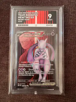 Pokemon Team Rocket's Mewtwo UR 213/182 | ACE 9 | Destined Rivals - Image 1