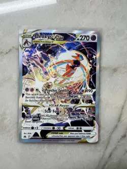 NEAR MINT! Pokemon TCG Deoxys VSTAR GG46/GG70 Crown Zenith Galarian Gallery Holo - Image 1