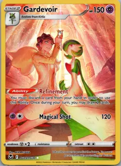 Gardevoir TG05/TG30 Holo Silver Tempest Trainer Gallery Pokemon Holo NM - Image 1
