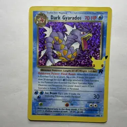Pokemon Dark Gyarados 8/82 Celebrations Classic Collection Holo - English - Image 1