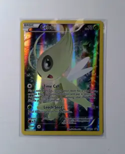 Celebi XY111 Pokemon TCG Full Art Mythical Collection Black Star Promo Holo - Image 1