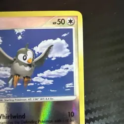 2008 Pokemon Diamond & Pearl Majestic Dawn Starly Reverse Holo #75/100 LP - Image 3