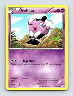 Gothita (70) 70/113 Legendary Treasures Non Holo Pokemon Card NM/LP - Image 1