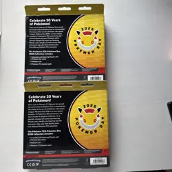 X2 Pokemon TCG Pokemon Day 2026 Collection Box BRAND NEW & SEALED ✅ - Image 2