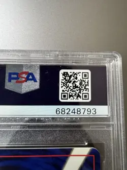 1997 Pokemon Japanese Rocket #6 Dark Charizard Holo Swirl PSA 9 - Image 4